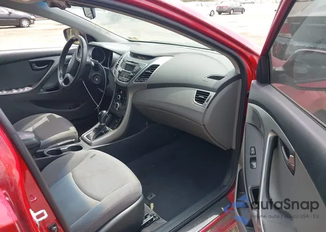 2016 Hyundai Elantra Se from USA, damaged, VIN KMHDH4AE5GU517580